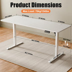 Electric Height Adjustable Standing Desk Sit Stand