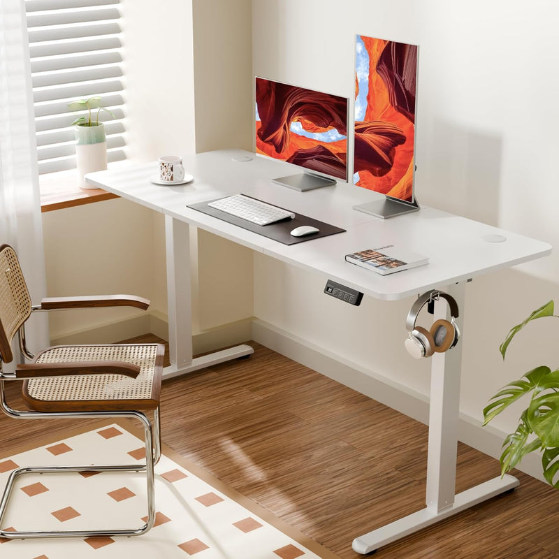 Electric Height Adjustable Standing Desk Sit Stand