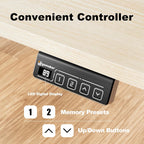 Electric Height Adjustable Standing Desk Sit Stand