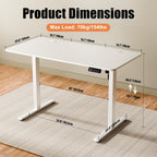 Electric Height Adjustable Standing Desk Sit Stand