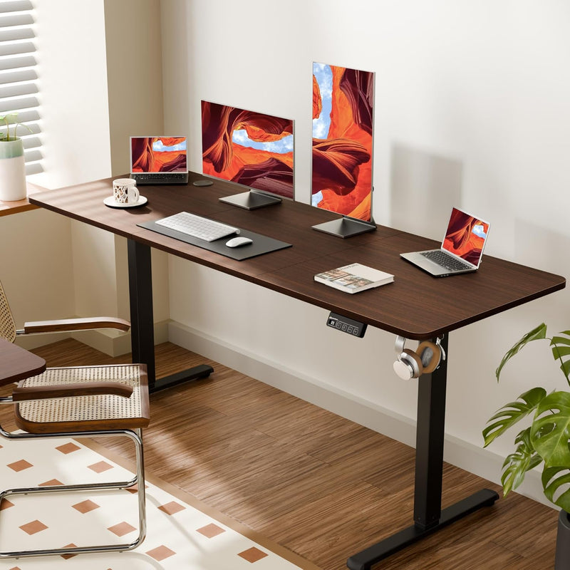 Electric Height Adjustable Standing Desk Sit Stand