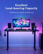 Electric Height Adjustable Standing Desk with Digital Display