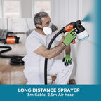 Electric Hvlp Paint Sprayer Shark800 Spray Gun