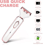 Electric Lady Shaver for Women Bikini Trimmer 4-In-1
