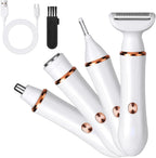 Electric Lady Shaver for Women Bikini Trimmer 4-In-1