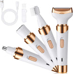 Electric Lady Shaver for Women Bikini Trimmer 4-In-1