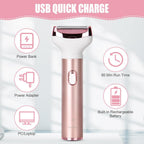 Electric Lady Shaver for Women Bikini Trimmer 4-In-1
