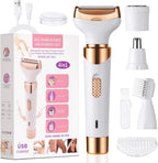 Electric Lady Shaver for Women Bikini Trimmer 4-In-1