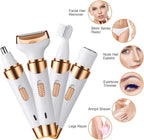 Electric Lady Shaver for Women Bikini Trimmer 4-In-1