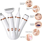 Electric Lady Shaver for Women Bikini Trimmer 4-In-1