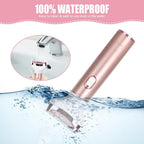 Electric Lady Shaver for Women Bikini Trimmer 4-In-1
