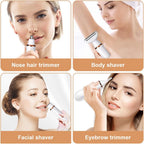 Electric Lady Shaver for Women Bikini Trimmer 4-In-1