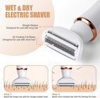 Electric Lady Shaver for Women Bikini Trimmer 4-In-1