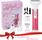 Electric Lady Shaver for Women Bikini Trimmer 4-In-1