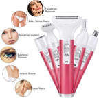 Electric Lady Shaver for Women Bikini Trimmer 4-In-1