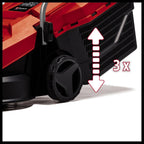 Electric Lawn Mower 1000W 32CM Cutting Width 30L