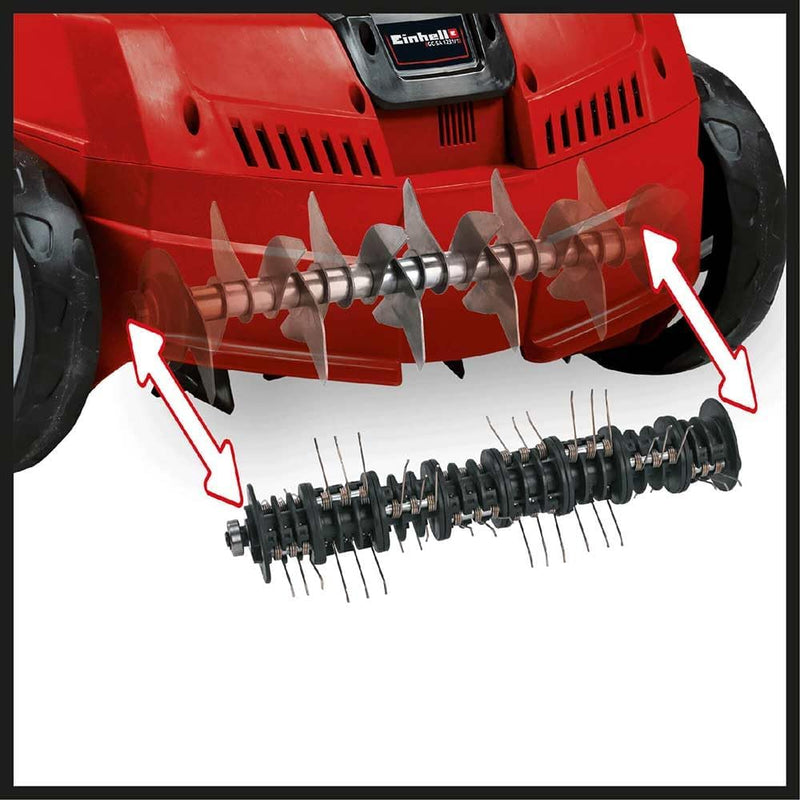 Electric Lawn Scarifier and Aerator 1200W 28L Catch