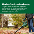 Electric Leaf Blower and Vacuum Universalgardentidy