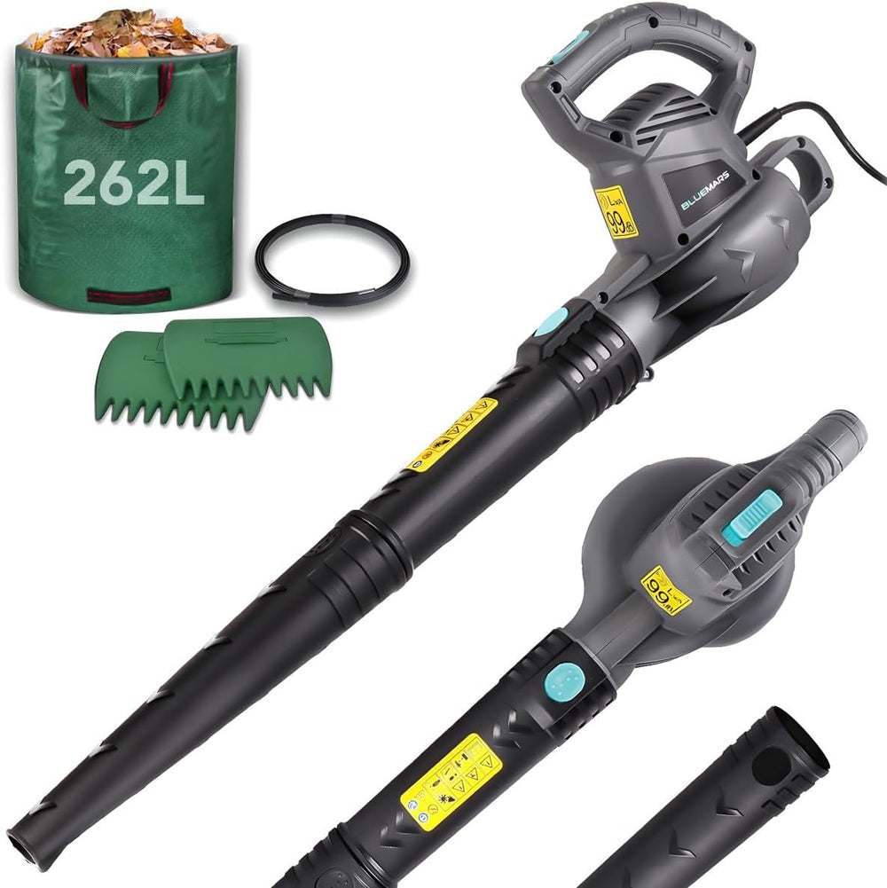 Electric Leaf Blower Set By Powerful 3000W 8m