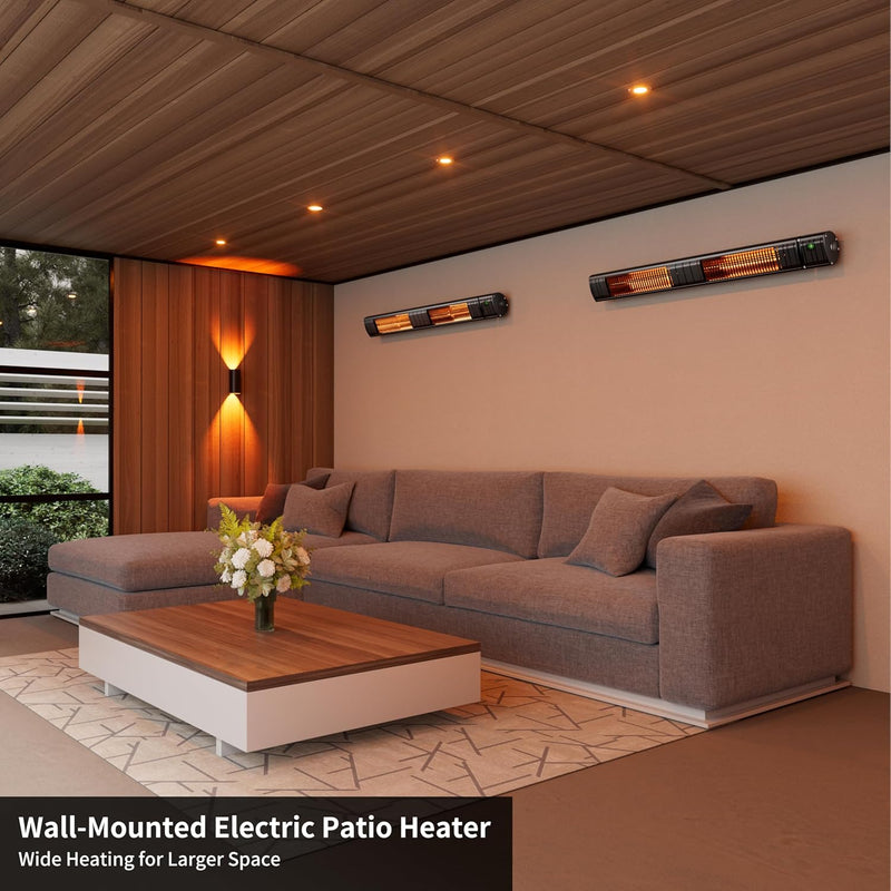 Electric Outdoor Heater Patio 3000W Infrared 3 Heat