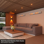 Electric Outdoor Heater Patio 3000W Infrared 3 Heat