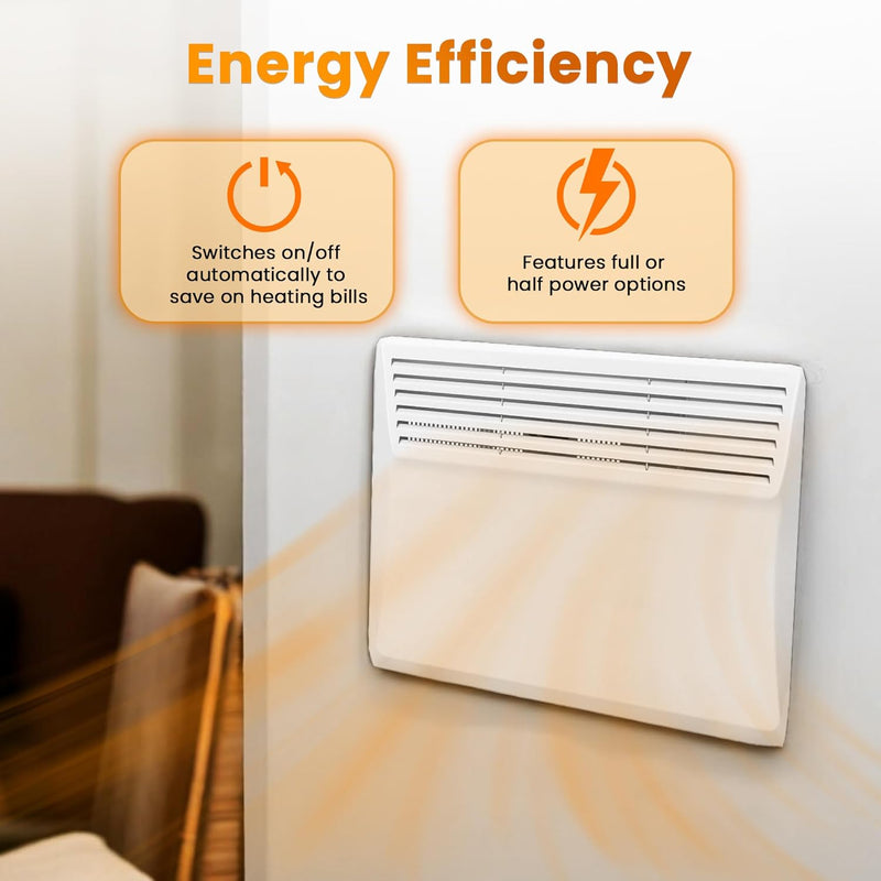 Electric Panel Heater Low Energy Wall Mounted Radiator