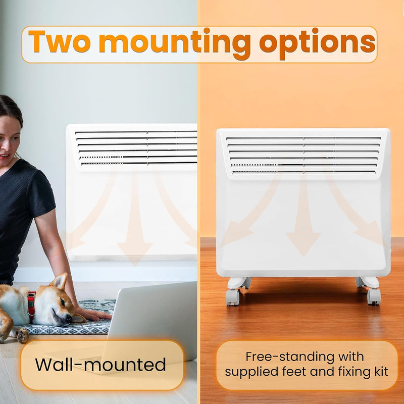 Electric Panel Heater Low Energy Wall Mounted Radiator