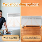 Electric Panel Heater Low Energy Wall Mounted Radiator