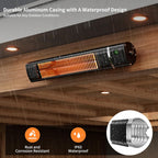 Electric Patio Heater 2000W