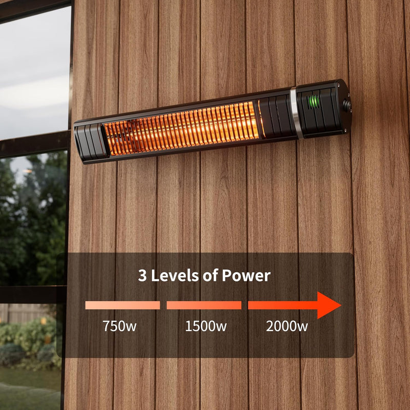 Electric Patio Heater 2000W