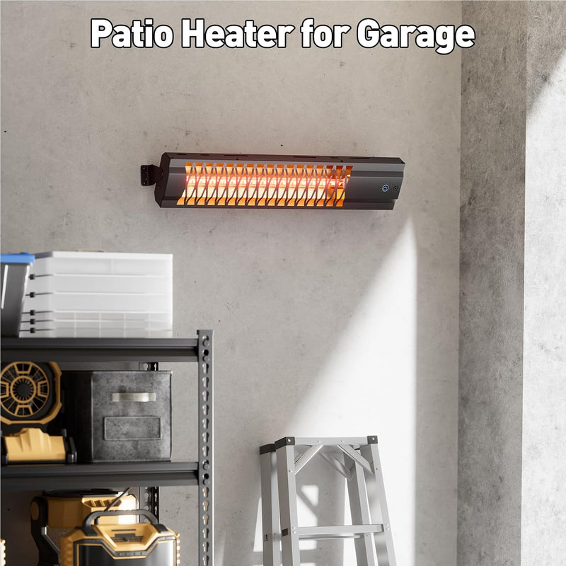Electric Patio Heater 2000W Waterproof