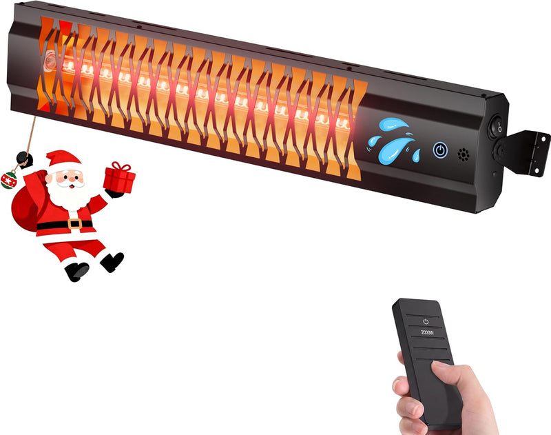 Electric Patio Heater 2000W Waterproof