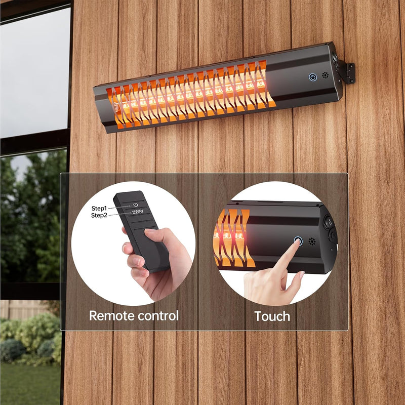 Electric Patio Heater 2000W Waterproof