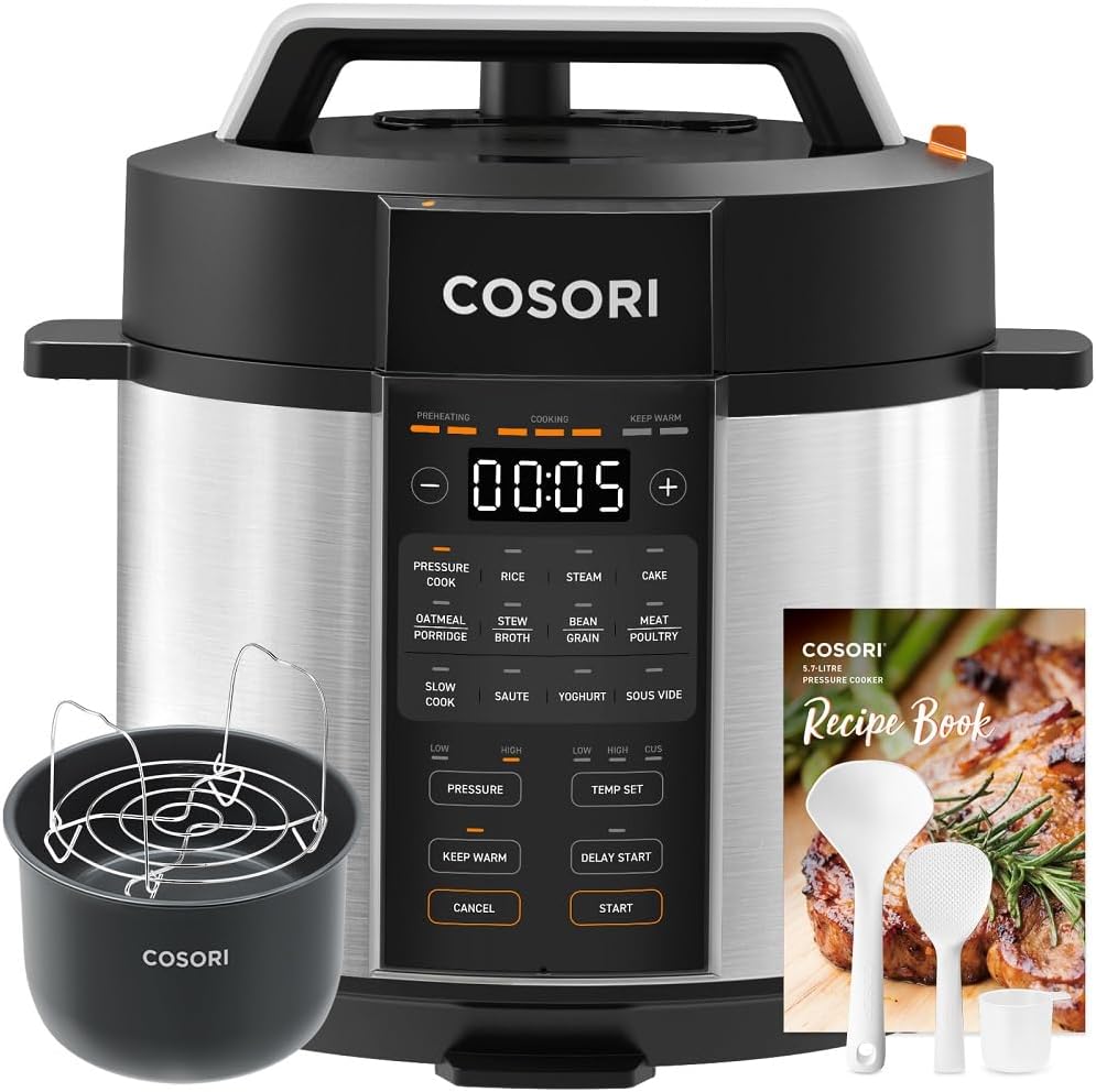 Electric Pressure Multi Cooker 5.7L Ceramic Coating