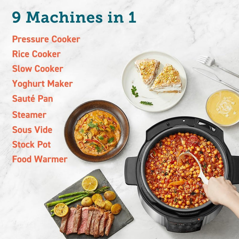 Electric Pressure Multi Cooker 5.7L Ceramic Coating