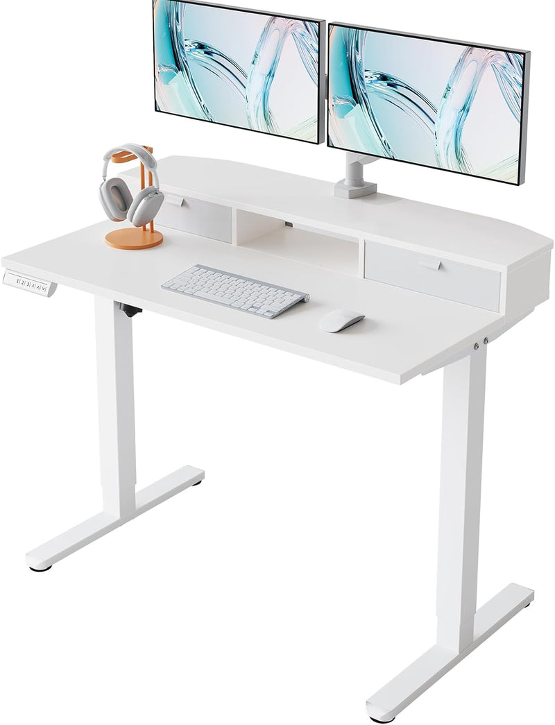 Standing Desk with Drawers