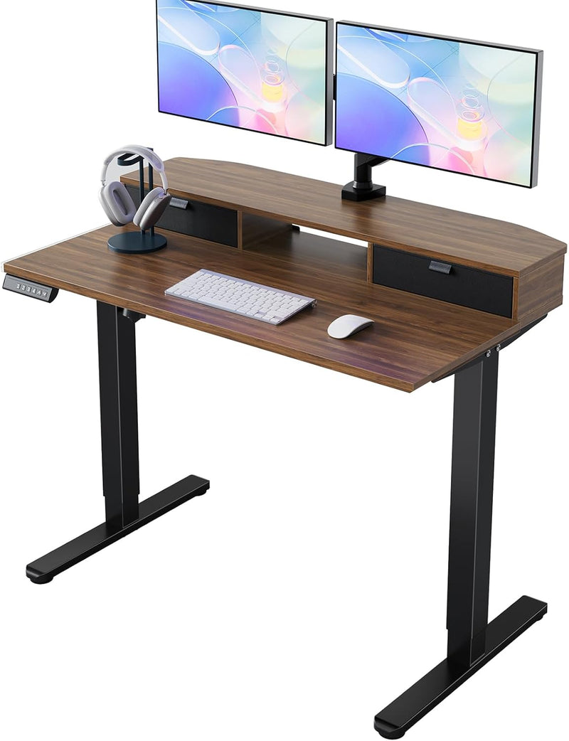 Standing Desk with Drawers