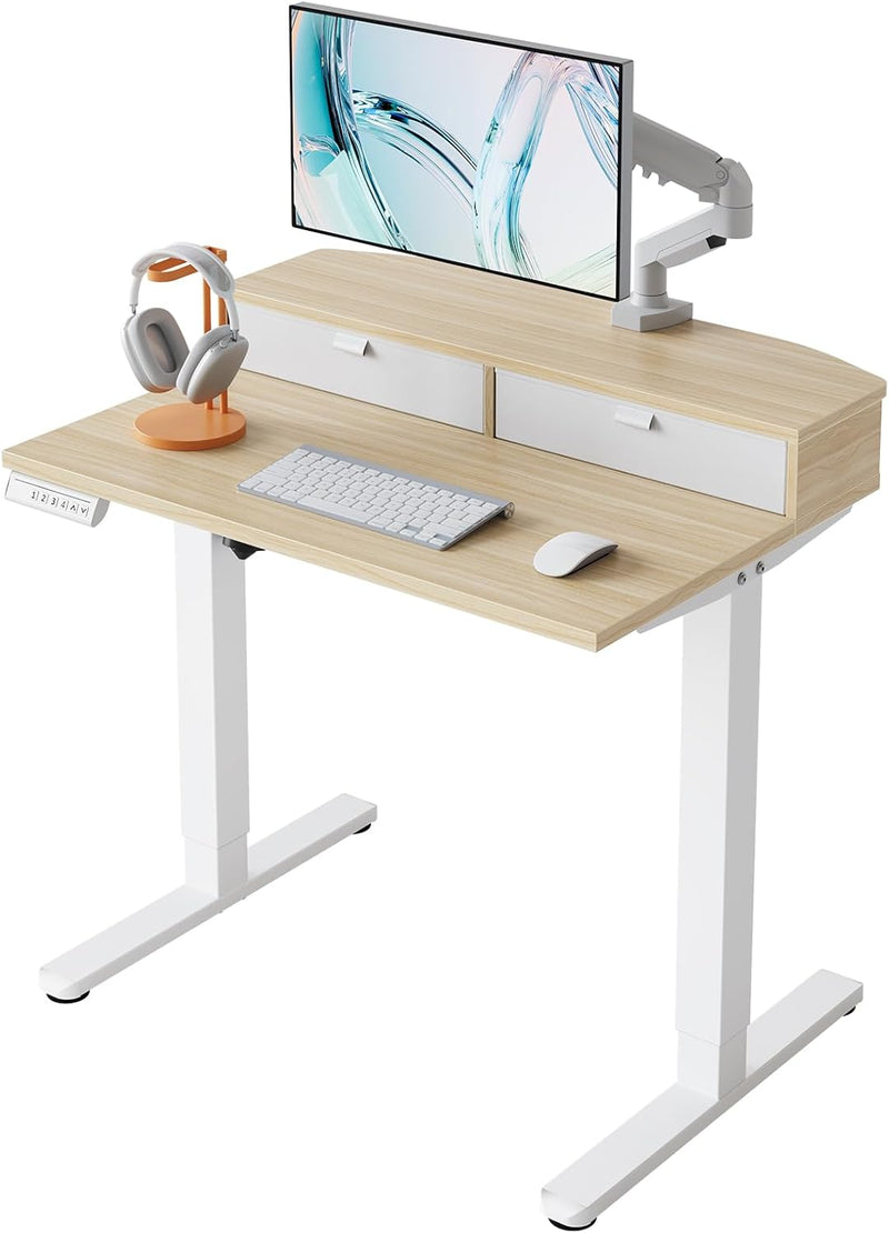 Standing Desk with Drawers