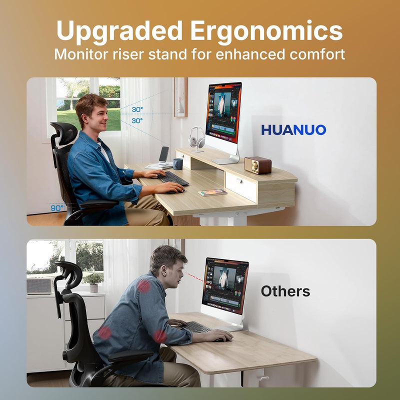 Standing Desk with Drawers