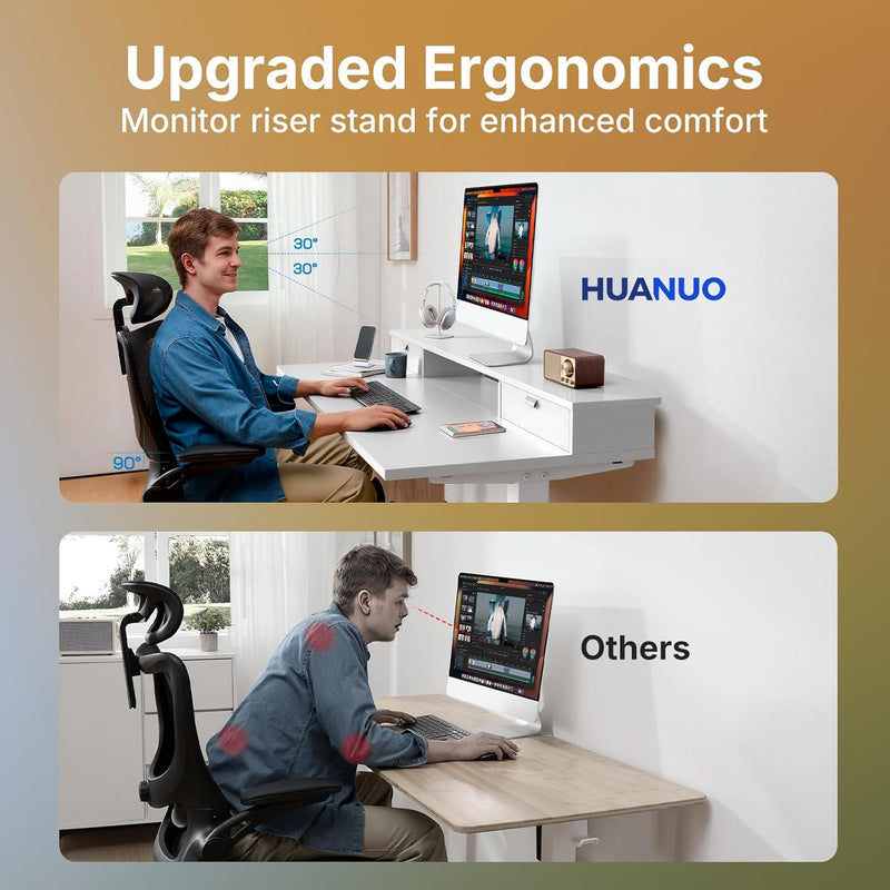 Standing Desk with Drawers