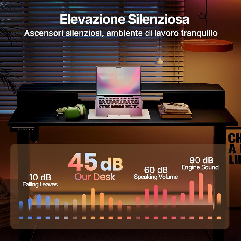 Standing Desk with Drawers