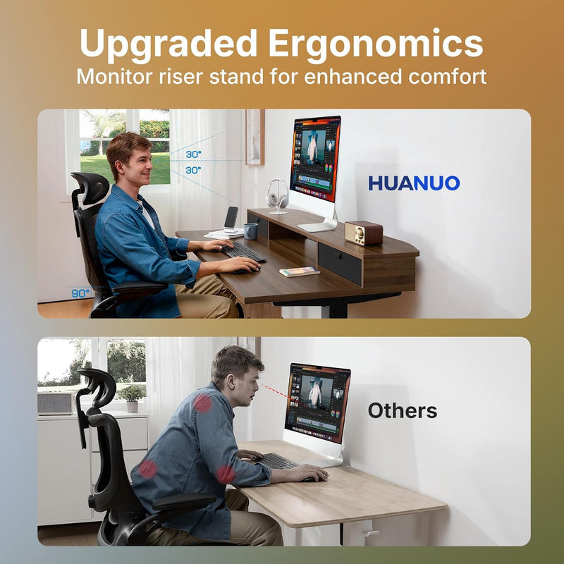 Standing Desk with Drawers