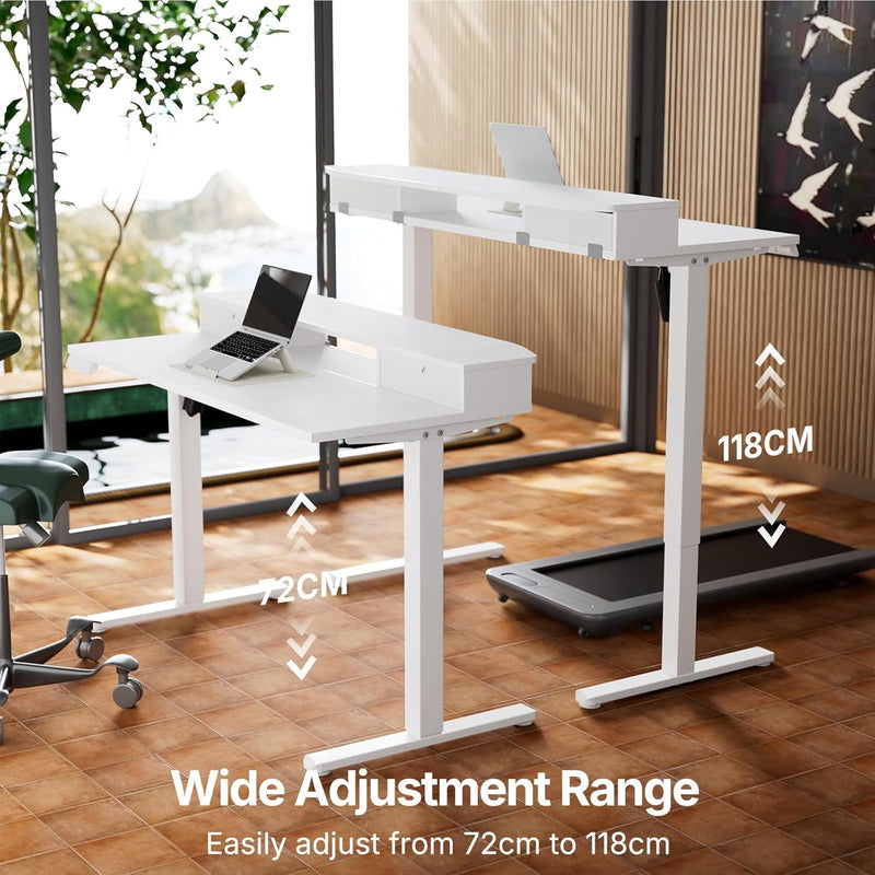 Standing Desk with Drawers
