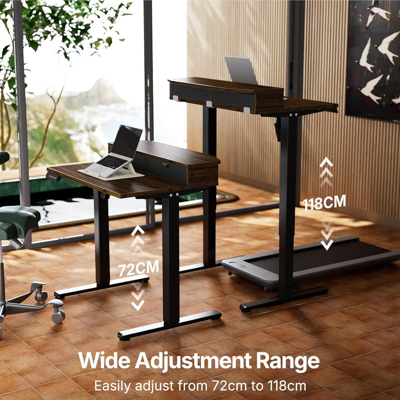 Standing Desk with Drawers