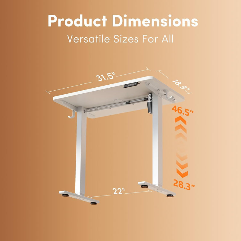 Electric Standing Desk 100 X 60CM Height