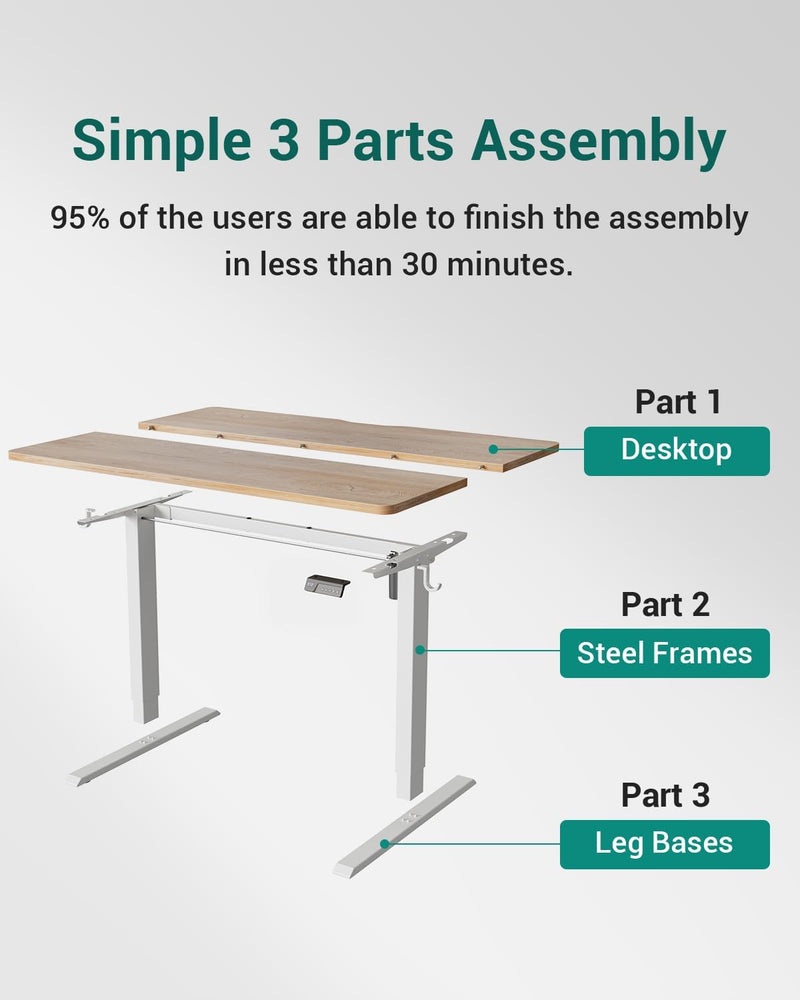 Electric Standing Desk 100 X 60CM Height