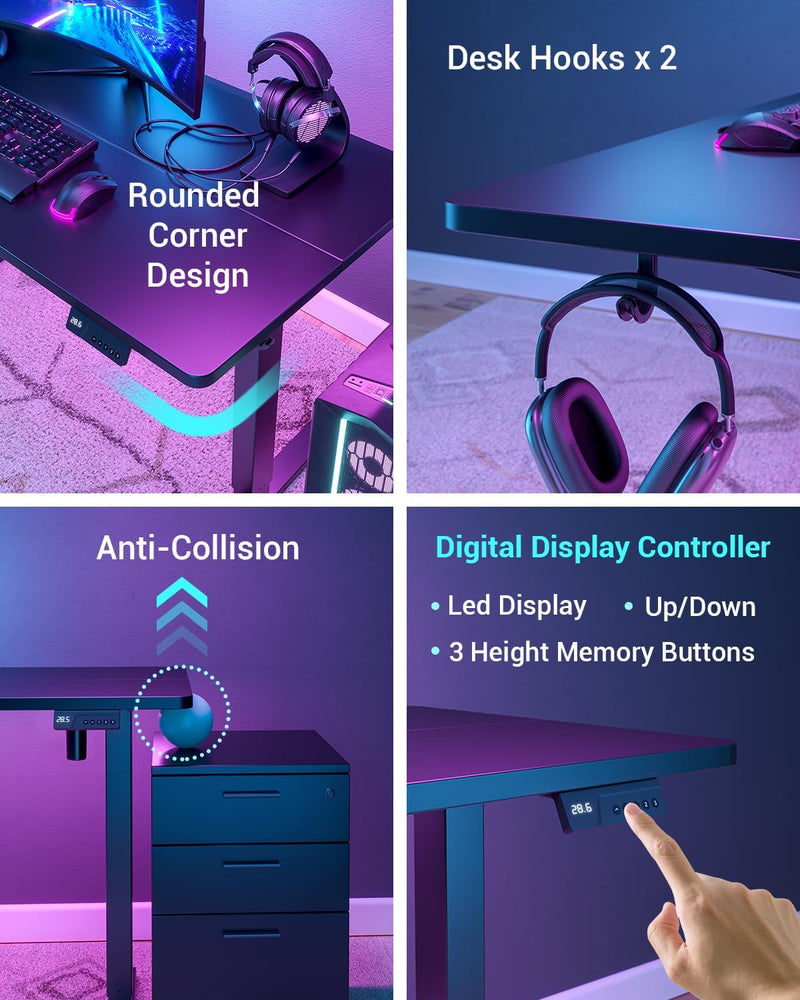 Electric Standing Desk 100 X 60CM Height