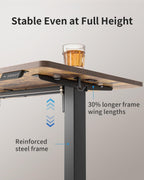 Electric Standing Desk 120 X 60CM Height