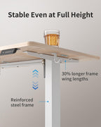 Electric Standing Desk 120 X 60CM Height