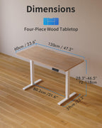 Electric Standing Desk 120 X 60CM Height